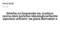 Direita vs Esquerda na Justiça: como dois juristas ideologicamente opostos uniram-se para derrubar o Chega - Sociedade Civil