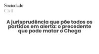 A jurisprudência que põe todos os partidos em alerta: o precedente que pode matar o Chega - Sociedade Civil