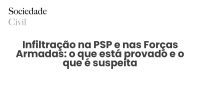 Infiltração na PSP e nas Forças Armadas: o que está provado e o que é suspeita - Sociedade Civil