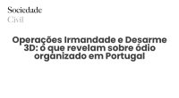 Operações Irmandade e Desarme 3D: o que revelam sobre ódio organizado em Portugal - Sociedade Civil