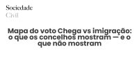 Mapa do voto Chega vs imigração: o que os concelhos mostram — e o que não mostram - Sociedade Civil