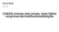 CHEGA cresce nas urnas, mas falha na prova da institucionalização - Sociedade Civil