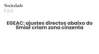 EGEAC: ajustes directos abaixo do limiar criam zona cinzenta - Sociedade Civil
