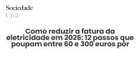 Como reduzir a fatura da eletricidade em 2026: 12 passos que poupam entre 60 e 300 euros por ano - Sociedade Civil