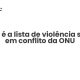 O que é a lista de violência sexual em conflito da ONU - Sociedade Civil
